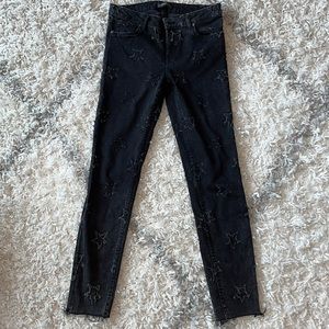Zara Black Star Skinny Jeans